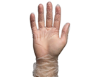 Vinyl Gloves Clear Disposable Powder Free,5.0g, Extra Extra Large (2XL) 100 Gloves Box
